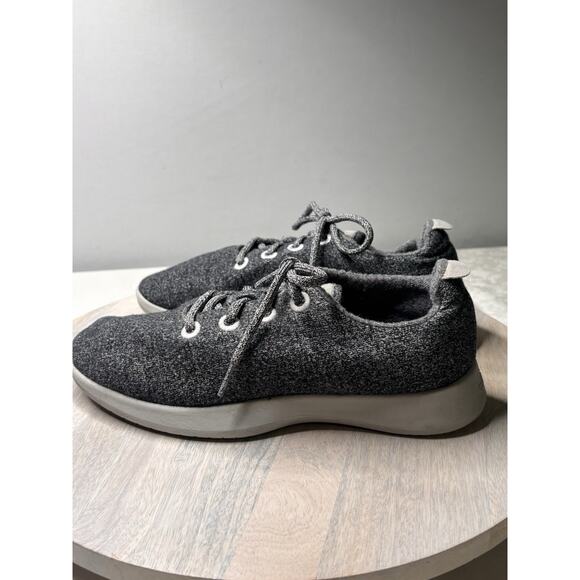 Allbirds Wool Runners Womens 10 Gray Merino Wool Sneakers Shoes Lace Up - Picture 3 of 8